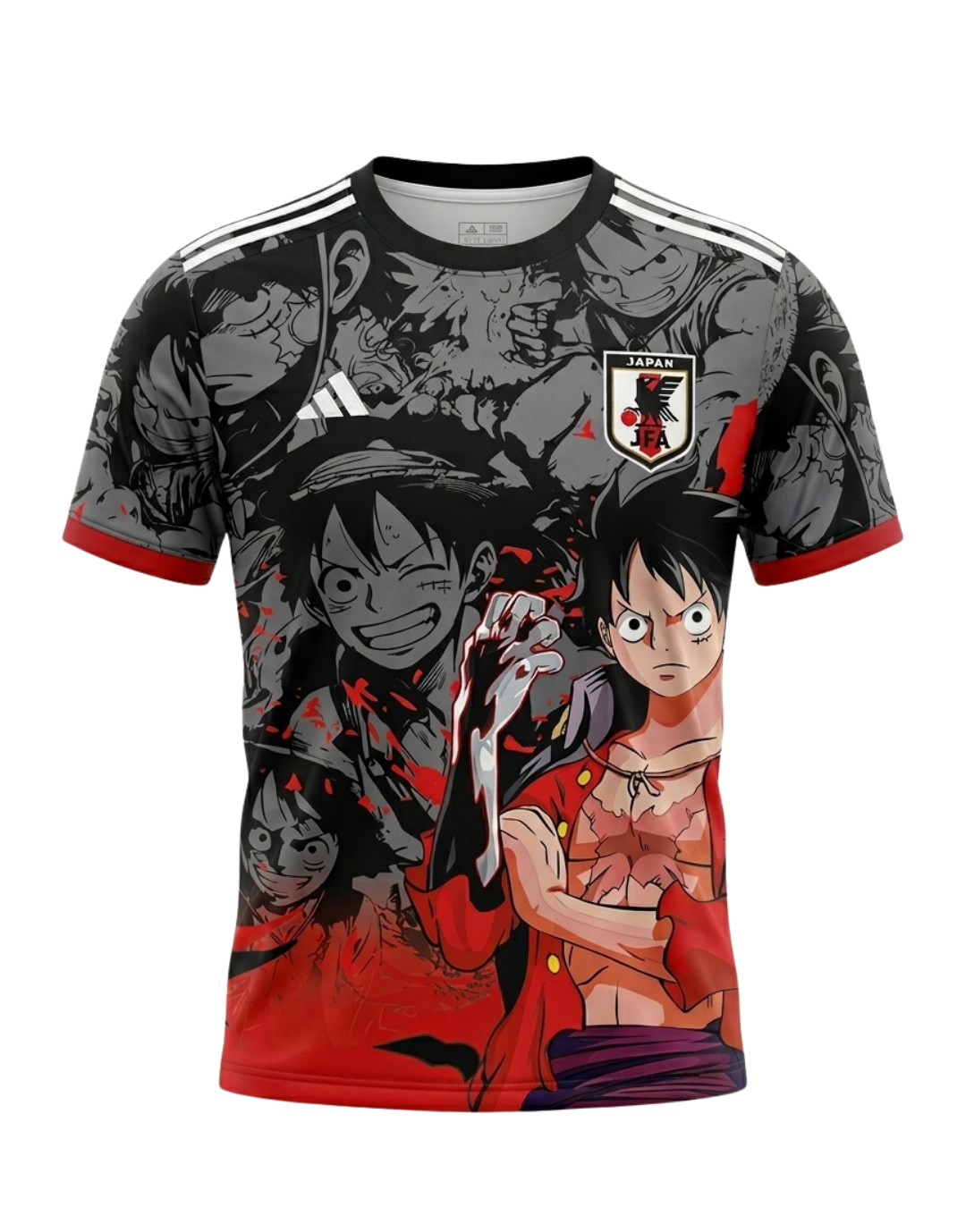 Jersey Japan One Piece Black-Red Edition